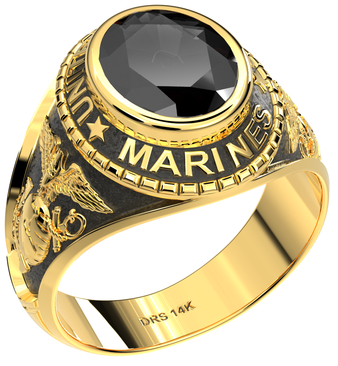 Custom hot sale usmc rings