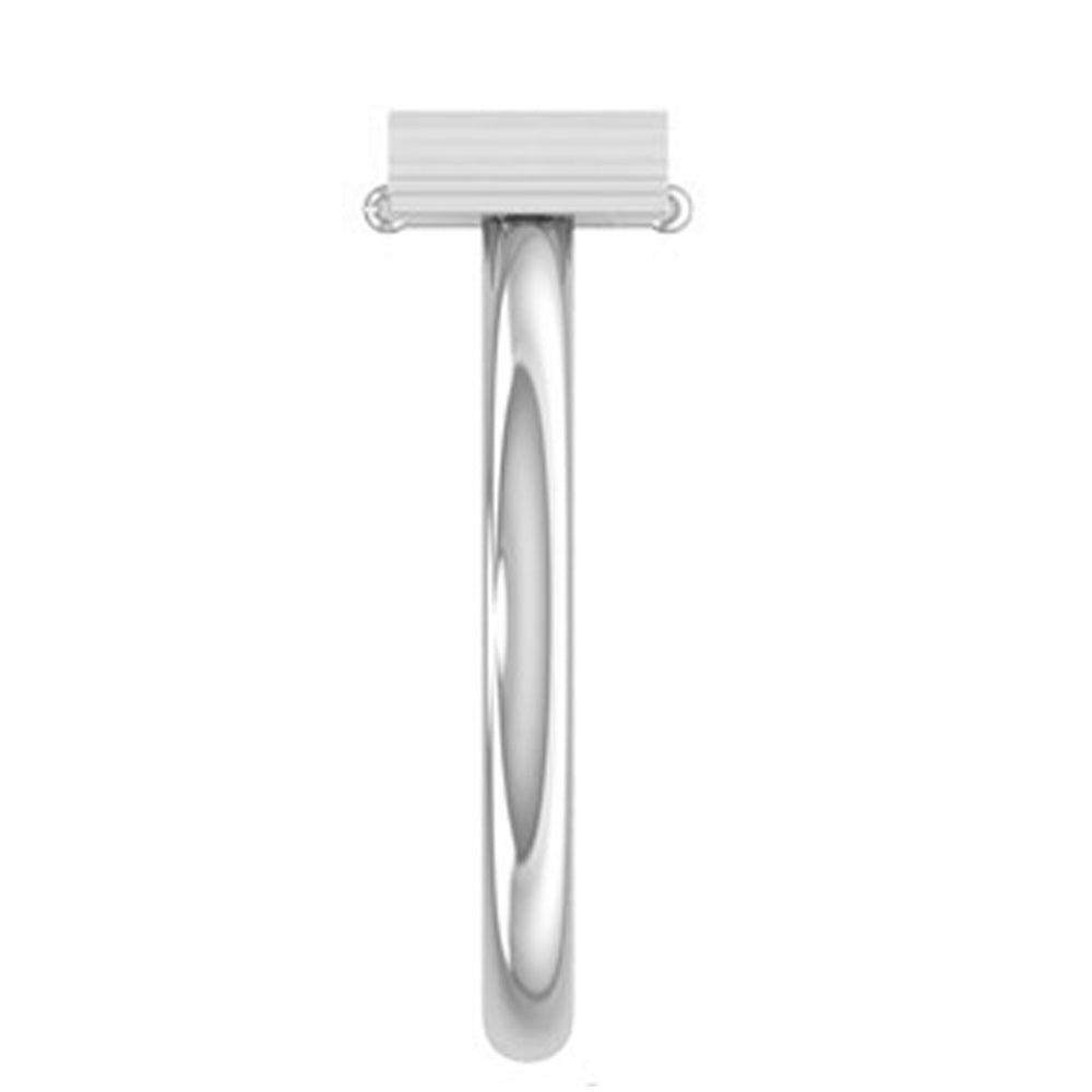 Ladies 925 Sterling Silver or Two Tone Holy Bible Ring - US Jewels