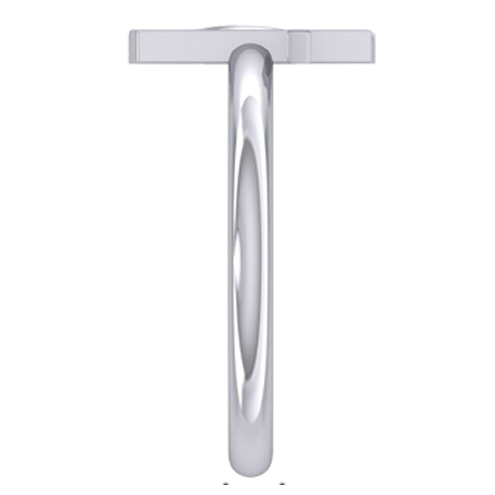 Ladies 925 Sterling Silver or Two Tone Methodist Cross Ring - US Jewels