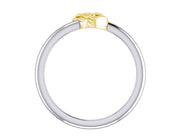 Ladies 925 Sterling Silver or Two Tone Jesus Praying Hands Ring - US Jewels