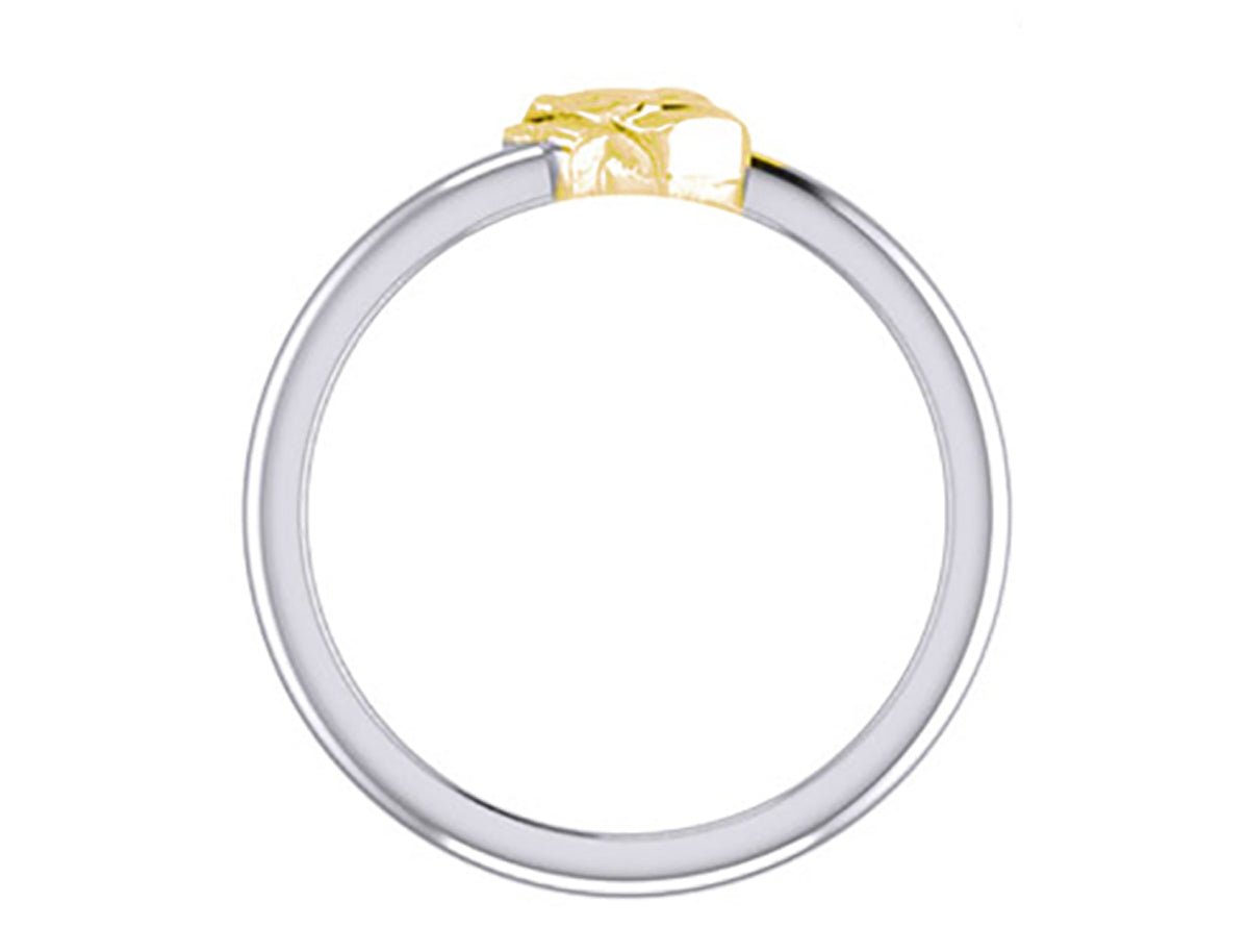 Ladies 925 Sterling Silver or Two Tone Jesus Praying Hands Ring - US Jewels