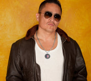 Men's 925 Sterling Silver Puerto Rican Pride Medal Pendant Necklace with Flag, 33mm - US Jewels