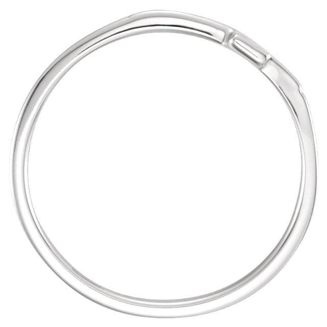 Men's 925 Sterling Silver The Rugged Cross Religious Ring - US Jewels