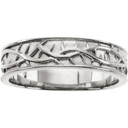 New Ladies 925 Sterling Silver Crown of Thorns Ring - US Jewels
