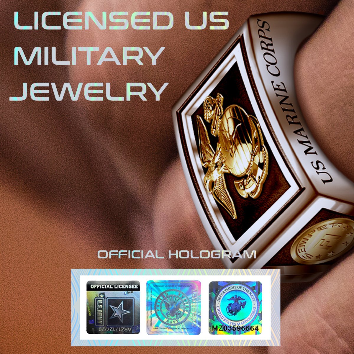 Why buy officially licensed US Militay Jewelry - US Jewels
