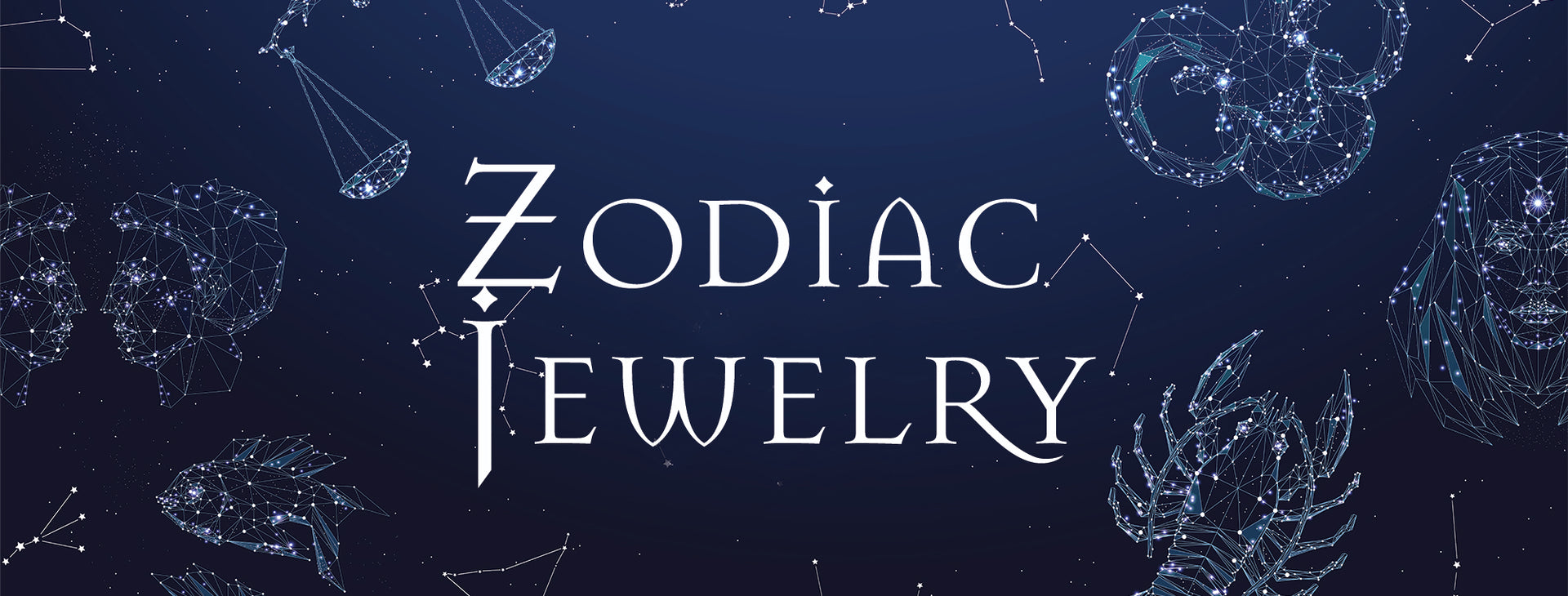 Astrological Zodiac Pendant Necklace