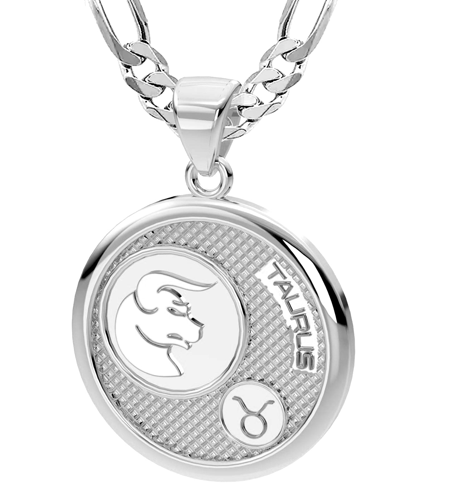 Sterling silver deals taurus necklace