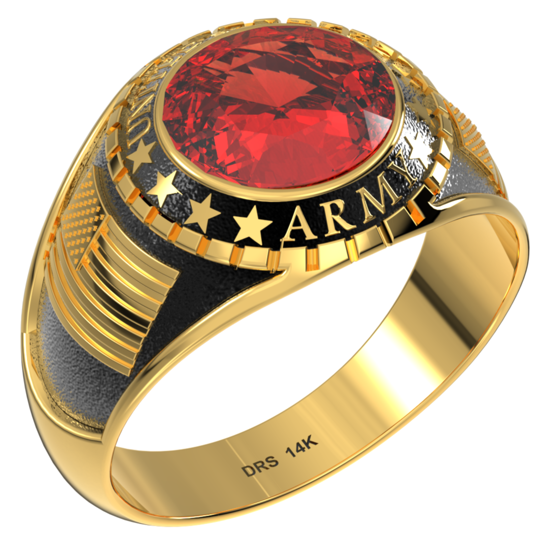 Mens 2025 army rings