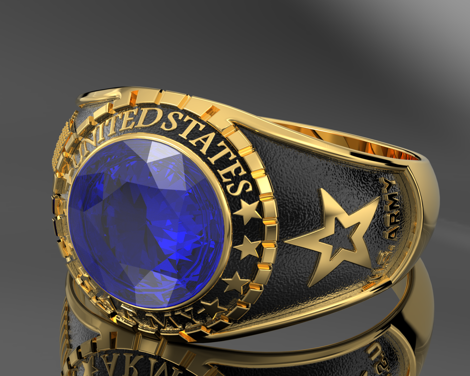 Military Rings - Customizable Rings For Military Crew