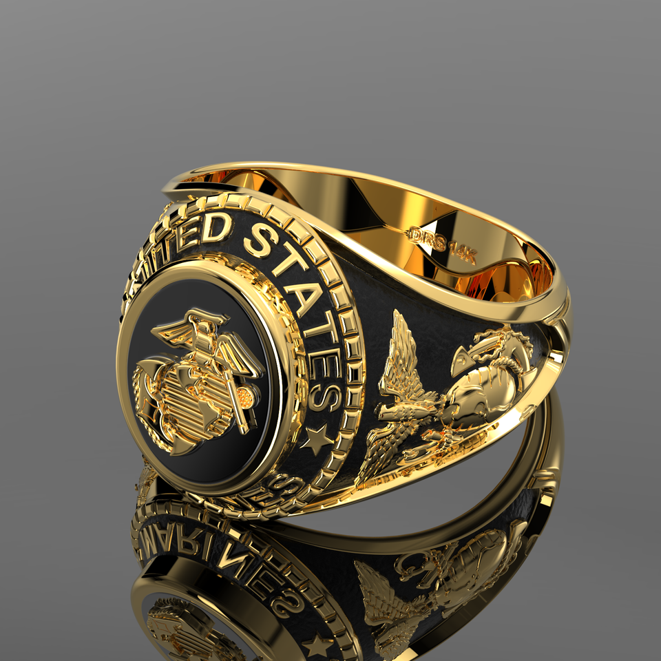 Military Rings - Customizable Rings For Military Crew