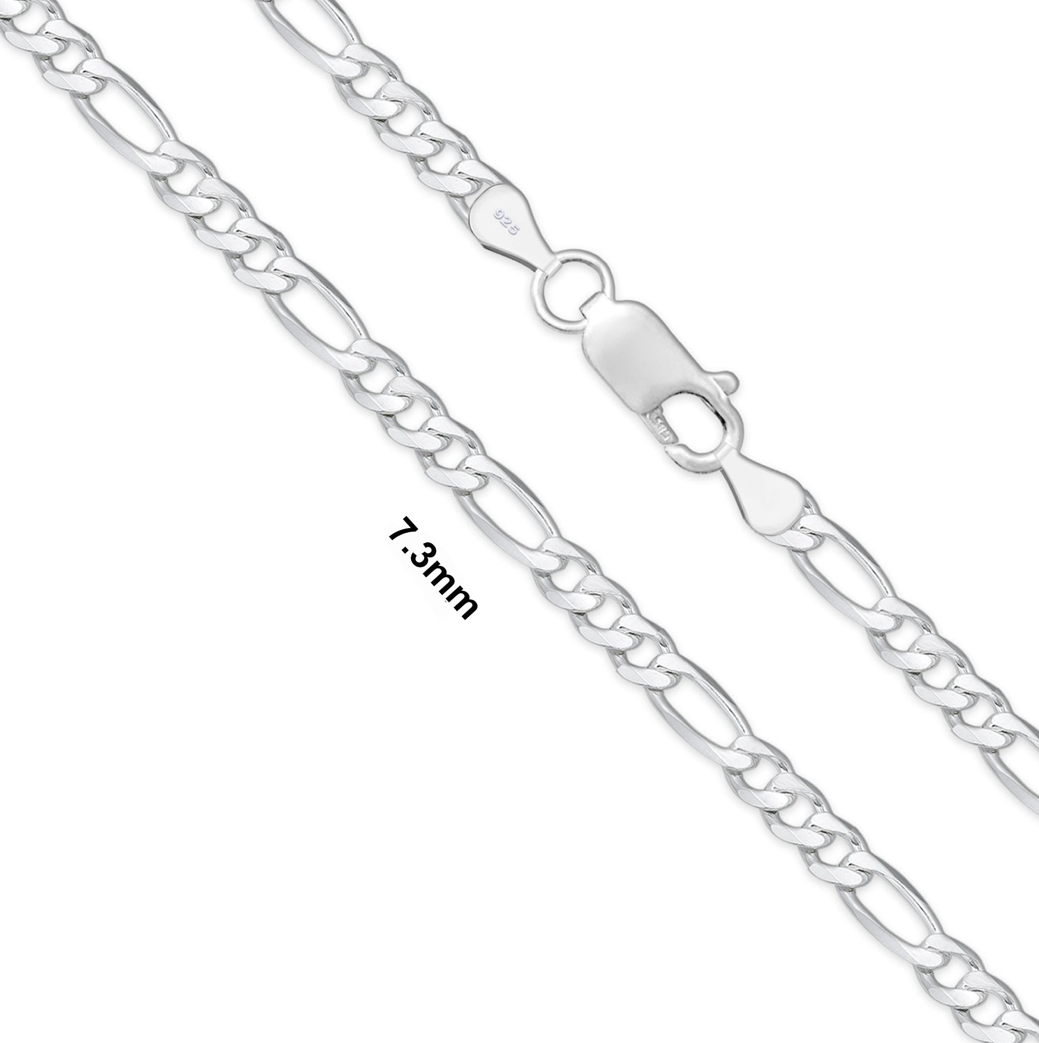 Figaro Chain - Chain Necklace Of Solid Sterling Silver