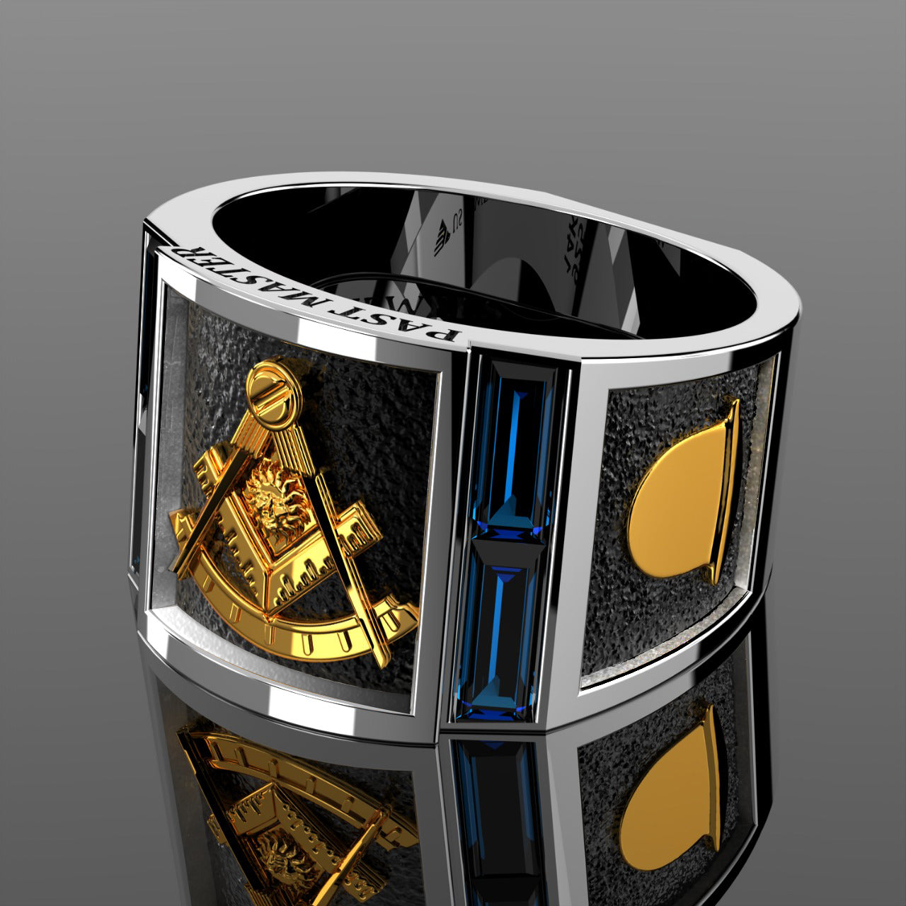 14k Gold Goldline Masonic Past Master Ring GLC302PM14K | Joy Jewelers