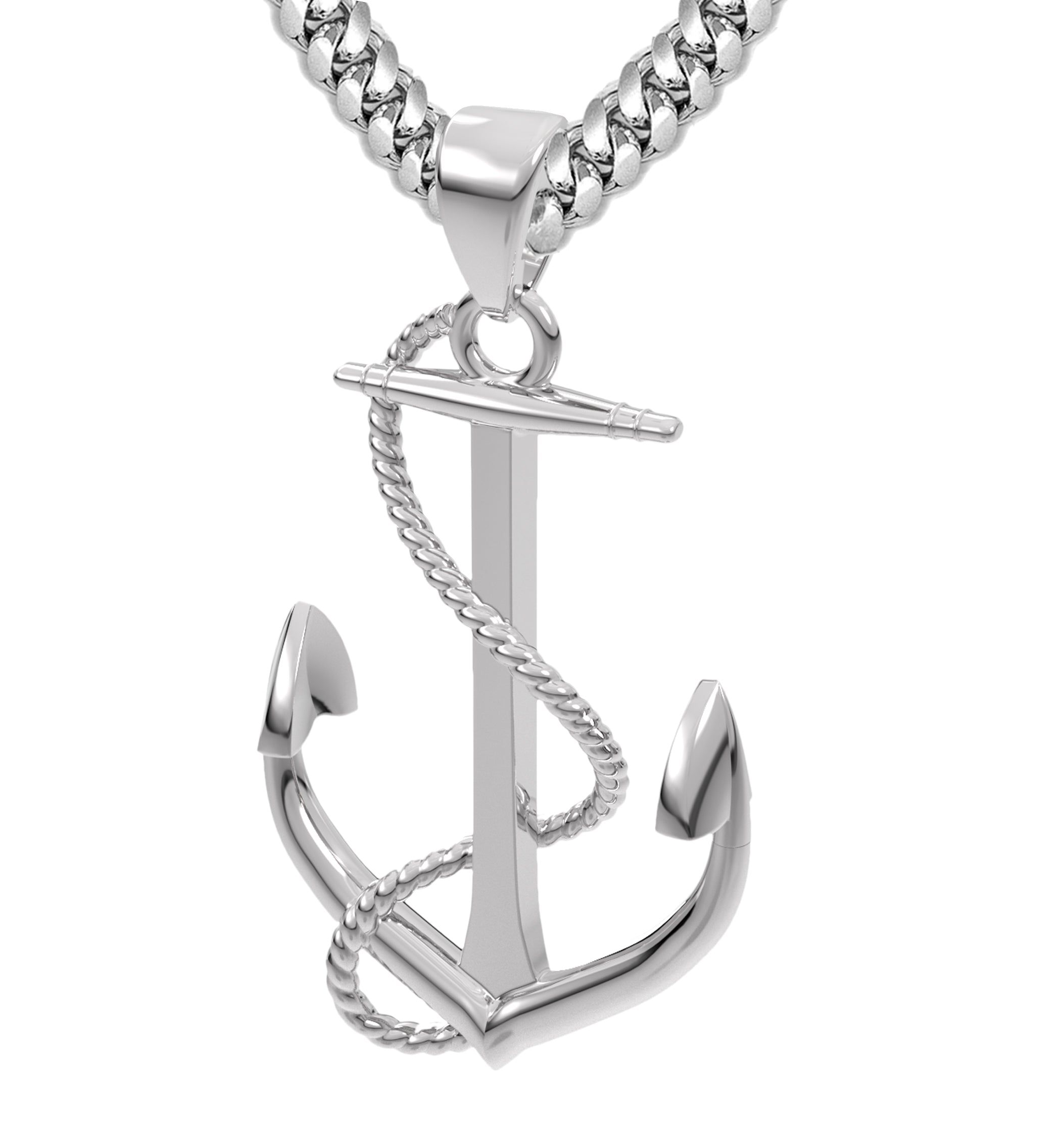 s925 Anchor Mantel Necklace（セット） s925 Anchor Mantel Necklace | Lncs
