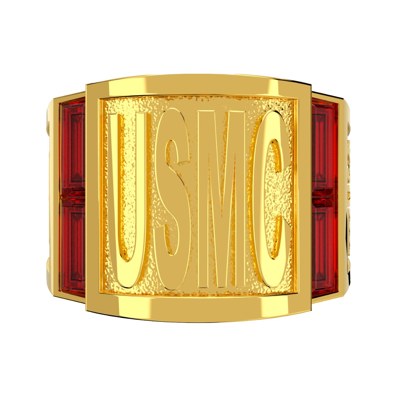 US Military Ring - USMC or Marine Corps 10k or 14k Yellow Gold or White ...