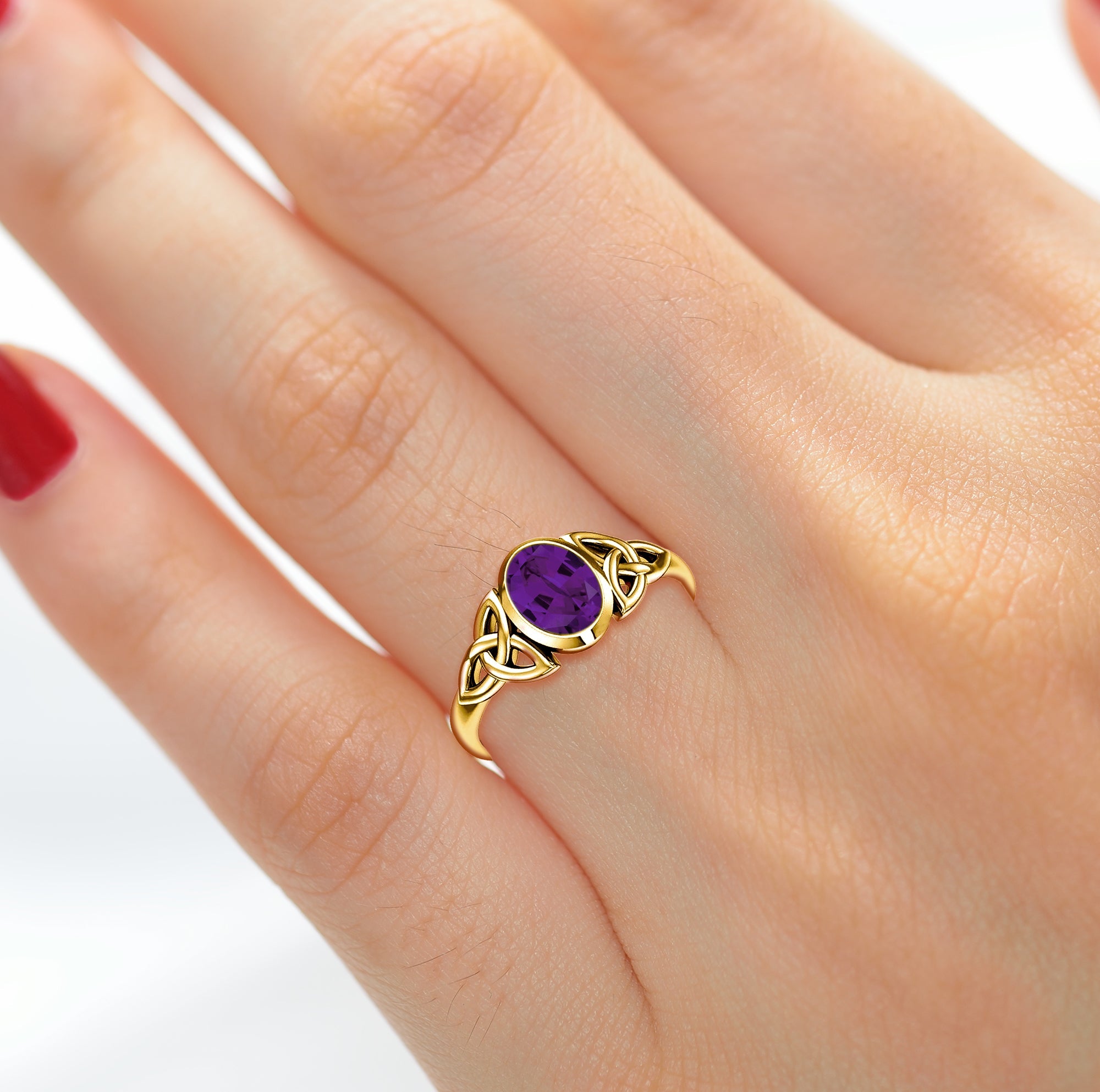 Amethyst shop birthstone jewellery