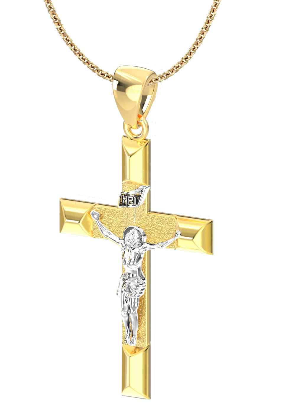 Crucifix 2024 necklace womens