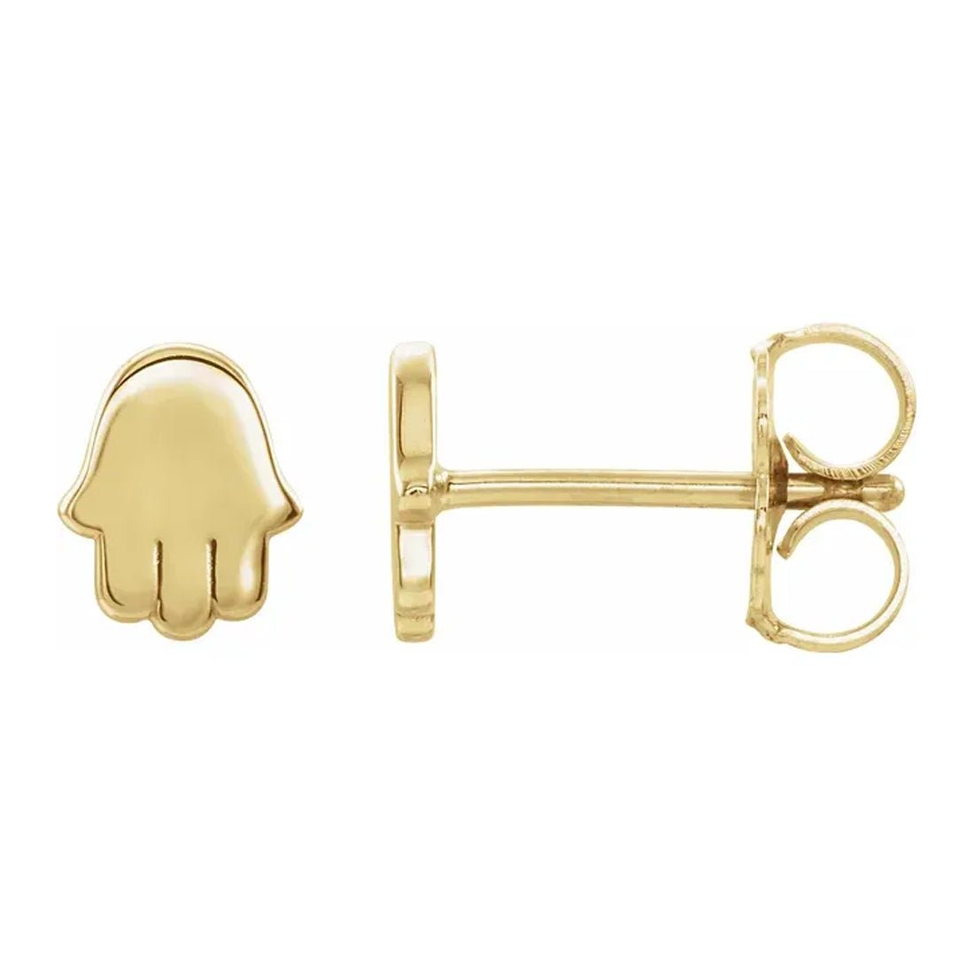 9ct Gold 6mm Ball Stud Earrings - (1) Pair - Men's or Ladies ~ .375 | eBay