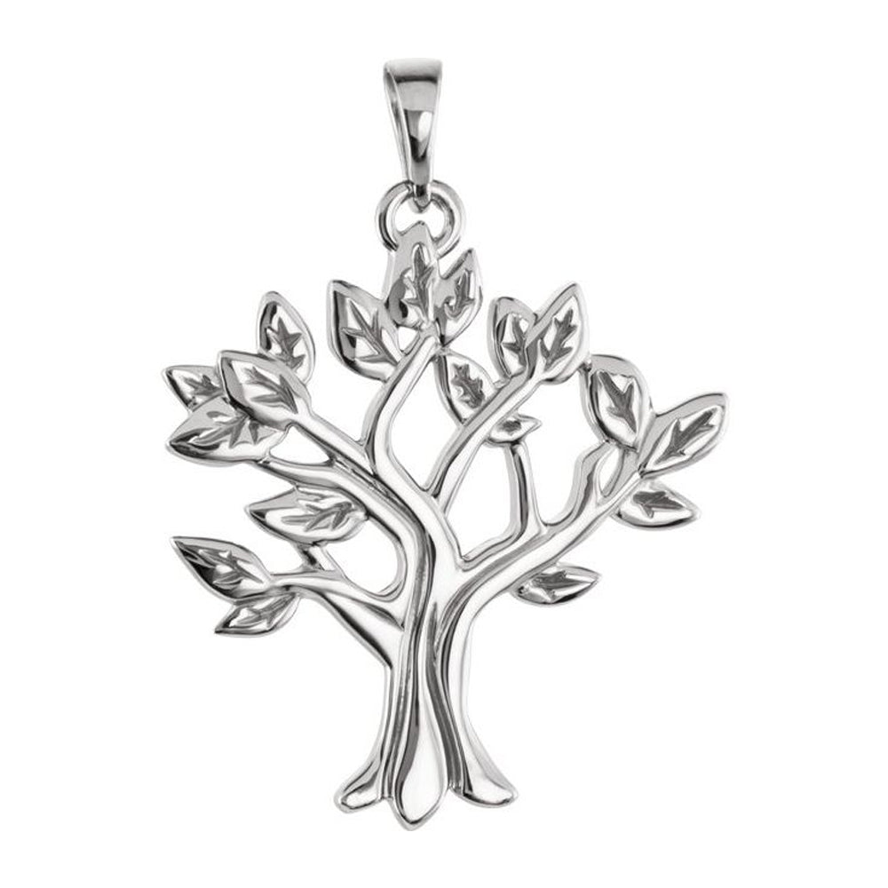 Ladies 925 Sterling Silver My Tree Family Pendant - US Jewels