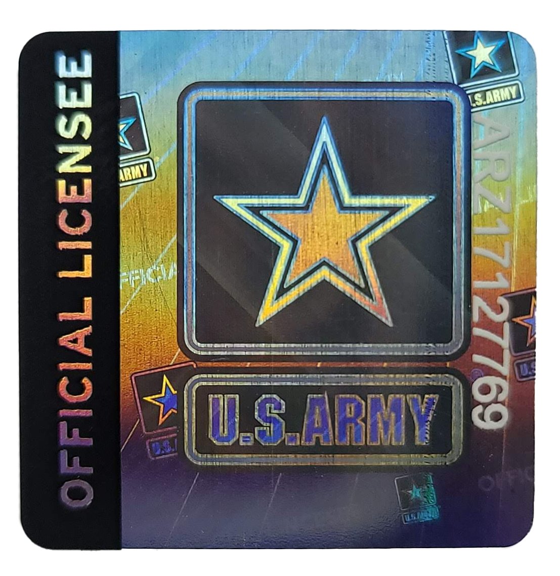 Men's 10k or 14k Yellow or White Gold Master Sergeant US Army Pendant - US Jewels
