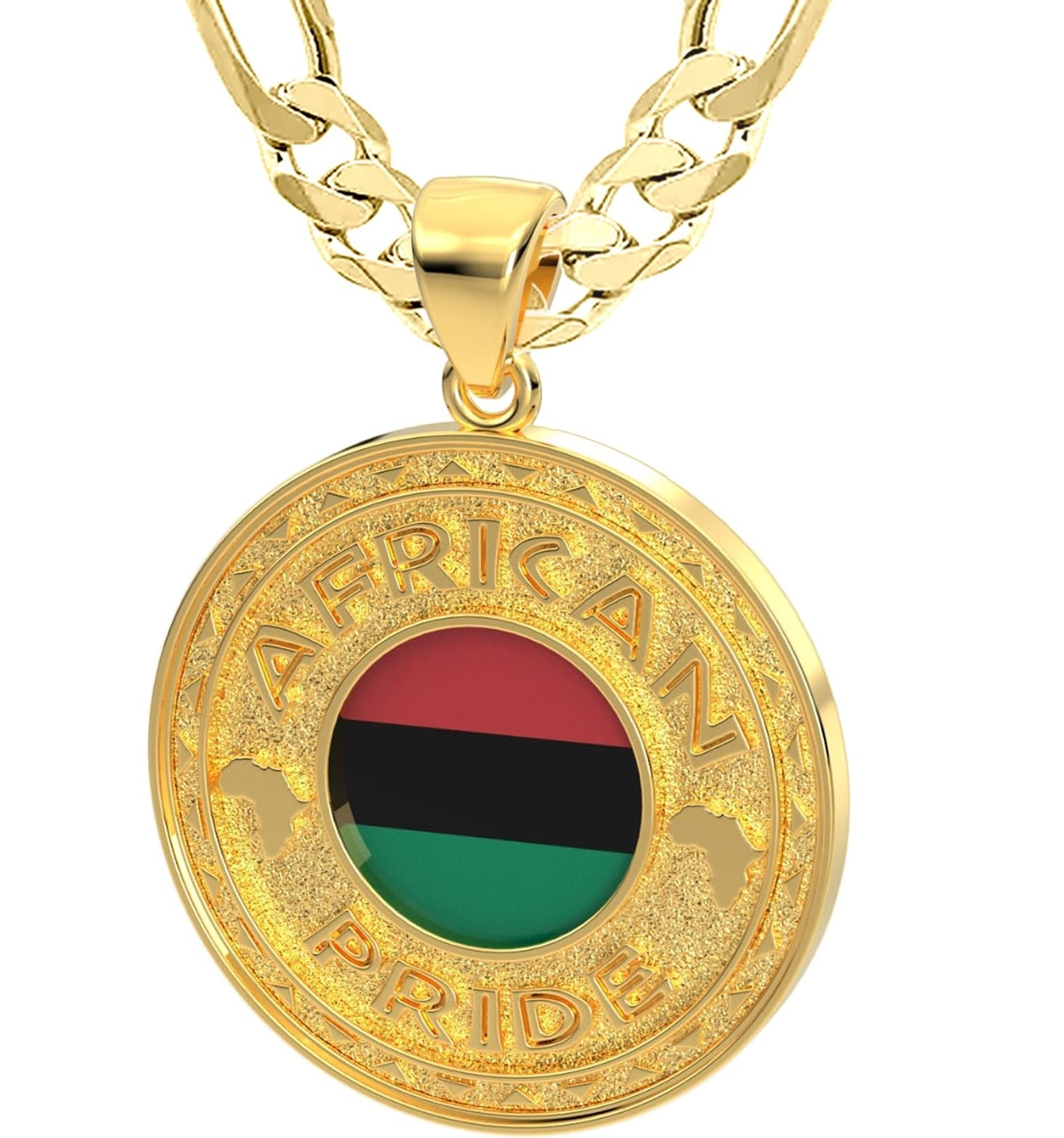 Madagascar Map Pendant African Flag Necklaces For Women Men Necklace Africa order Chain