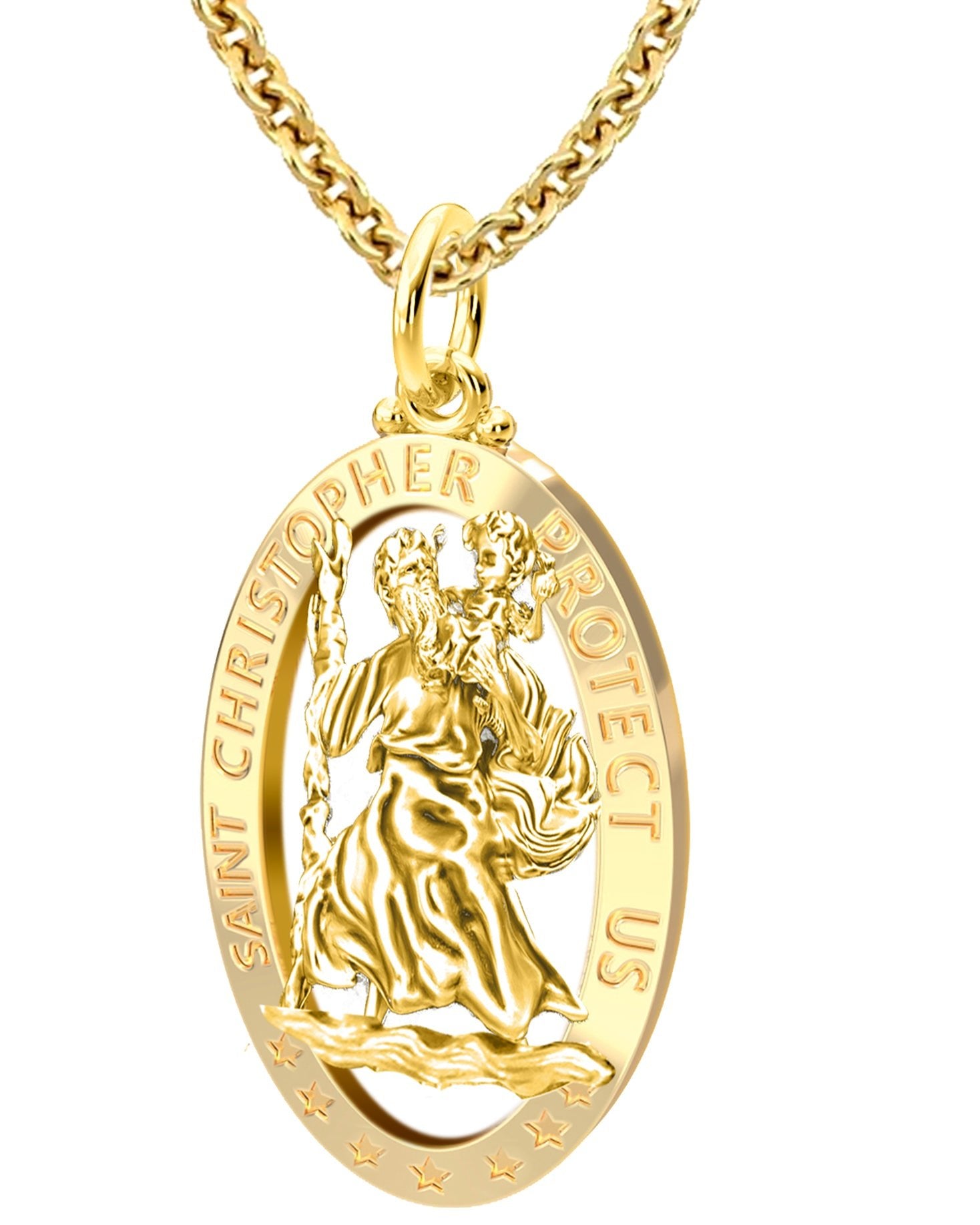 Saint Christopher Medals For Sale Sterling Silver Saint