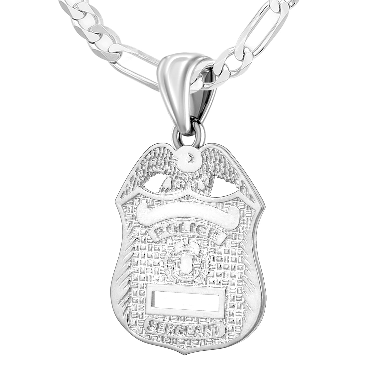 Police officer badge on sale necklace