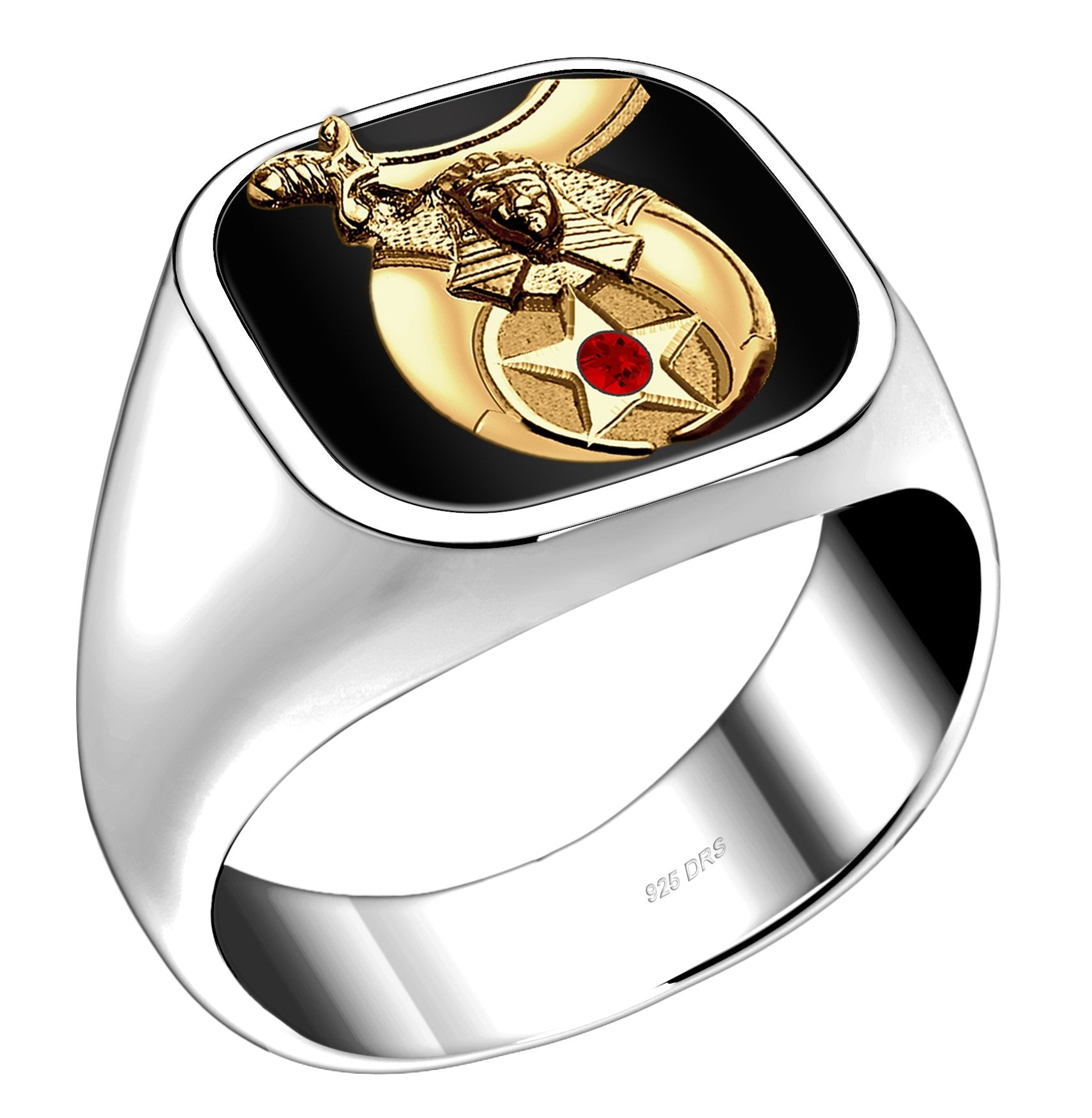 US Marines Ring Gold^925 Sterling shops Silver