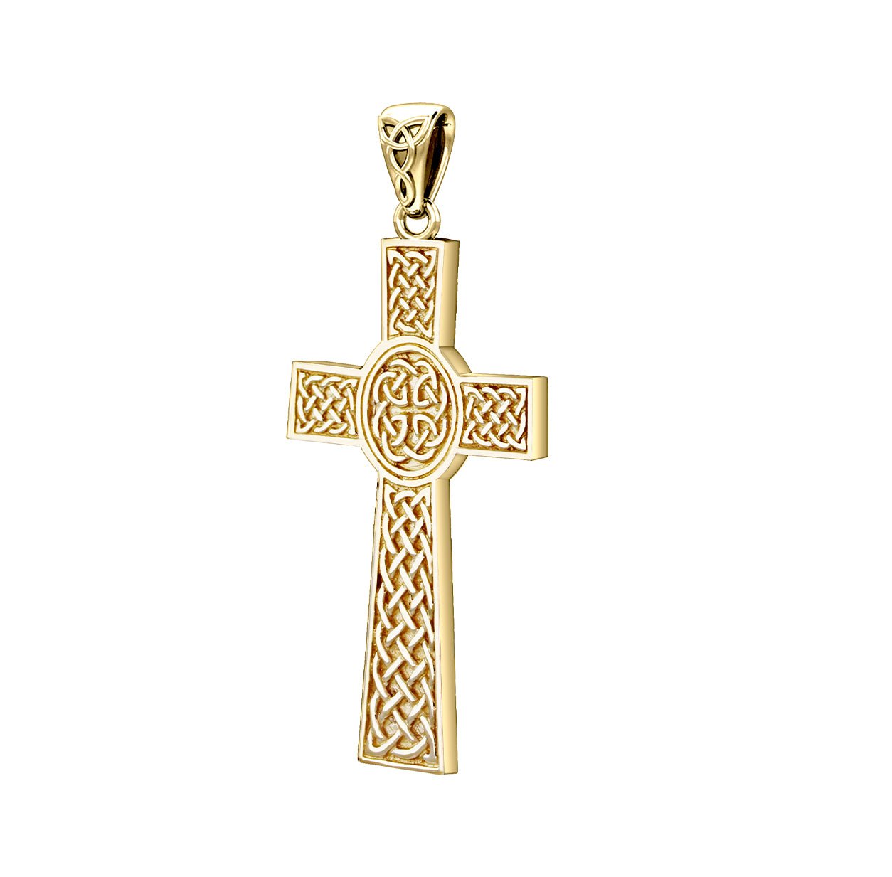 9k Gold Celtic Cross Pendant