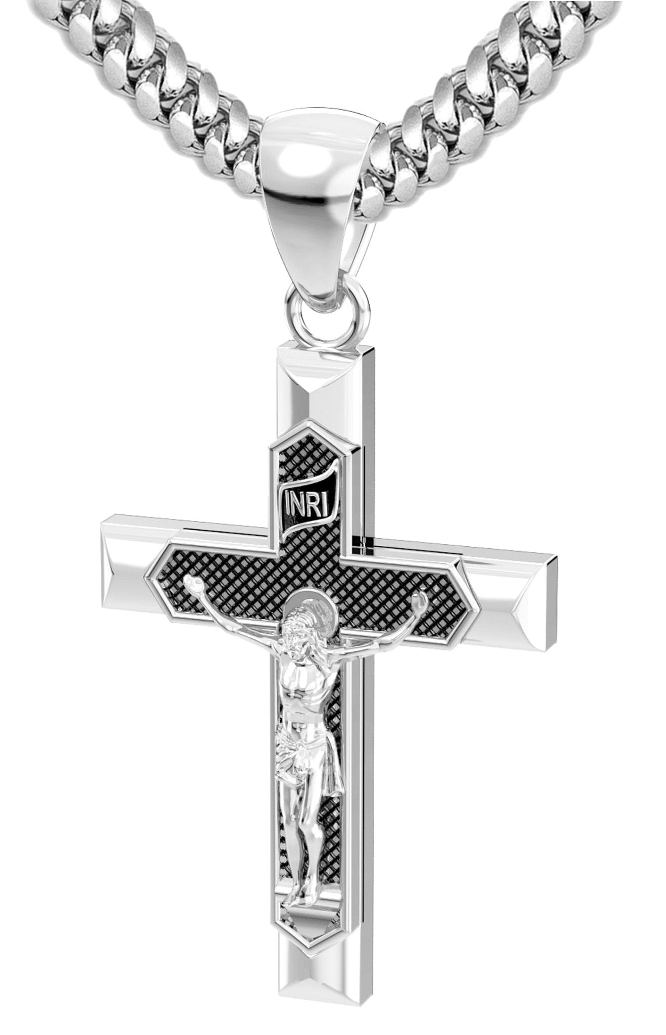 Heavy on sale cross necklace