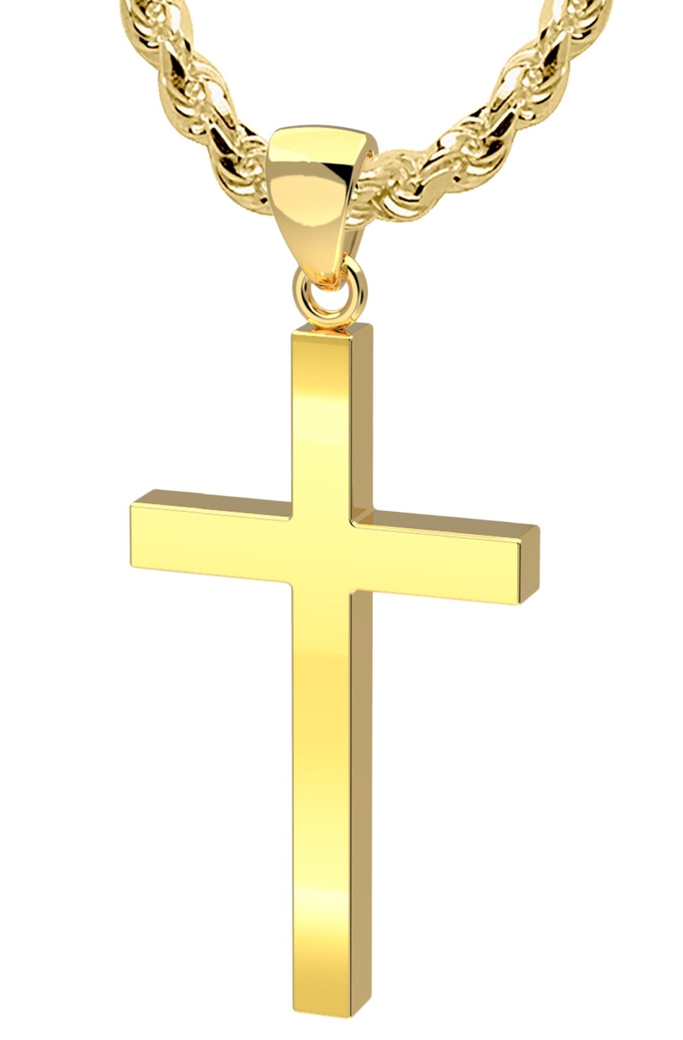 Cross sale sign necklace