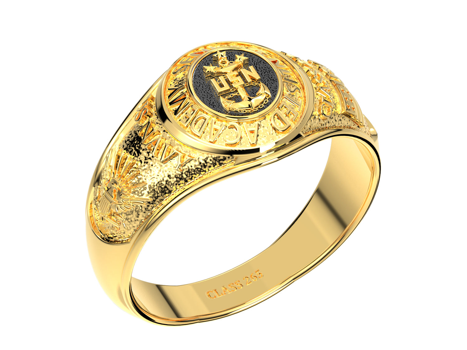 Personalized SEA US Navy Class Ring - Main Image