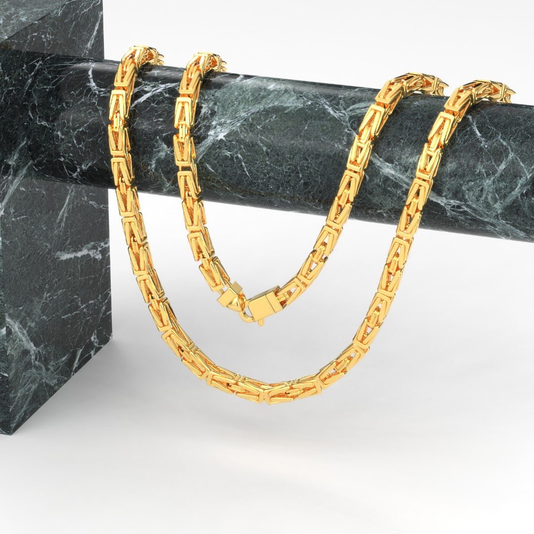 Byzantine hot sale chain 14k