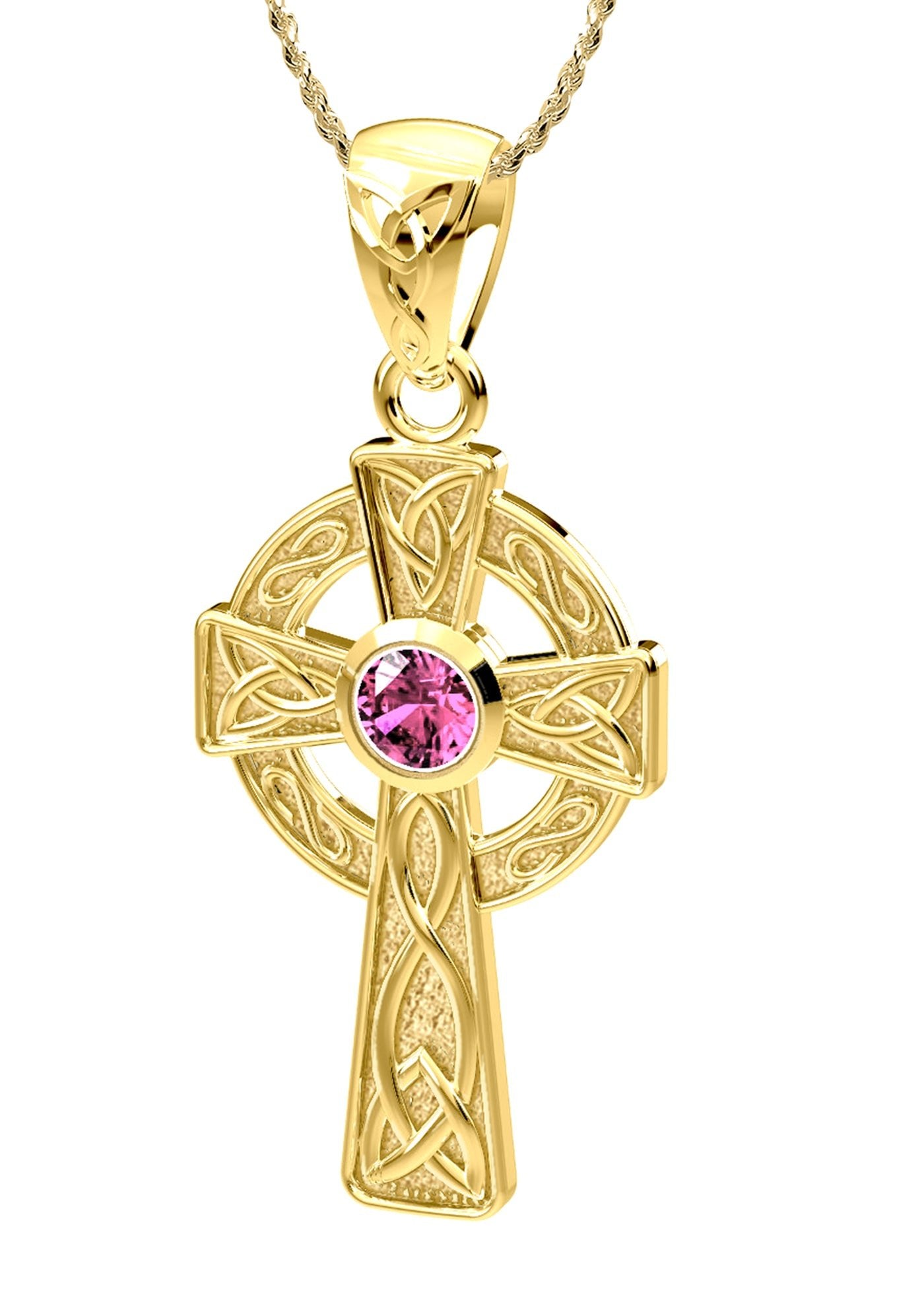 Celtic hot sale gold cross