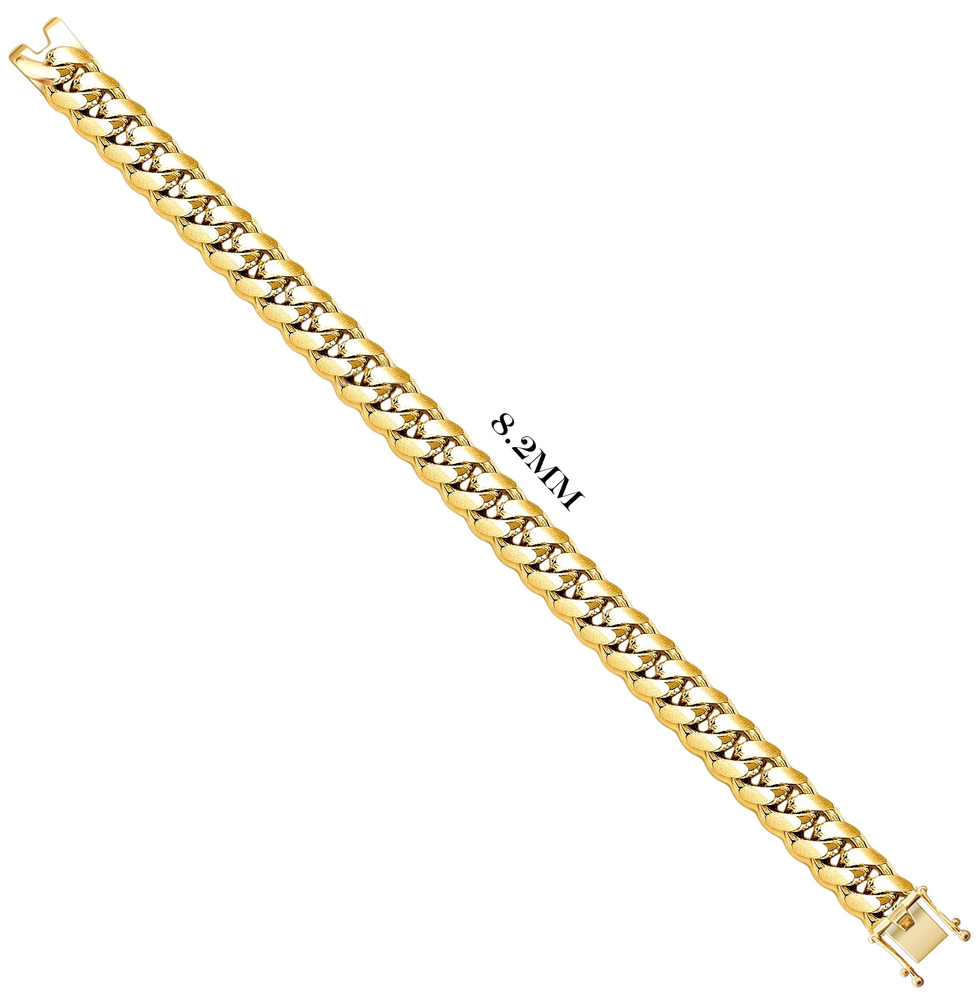 Curb Chain - Yellow Gold Miami Cuban Curb Necklace