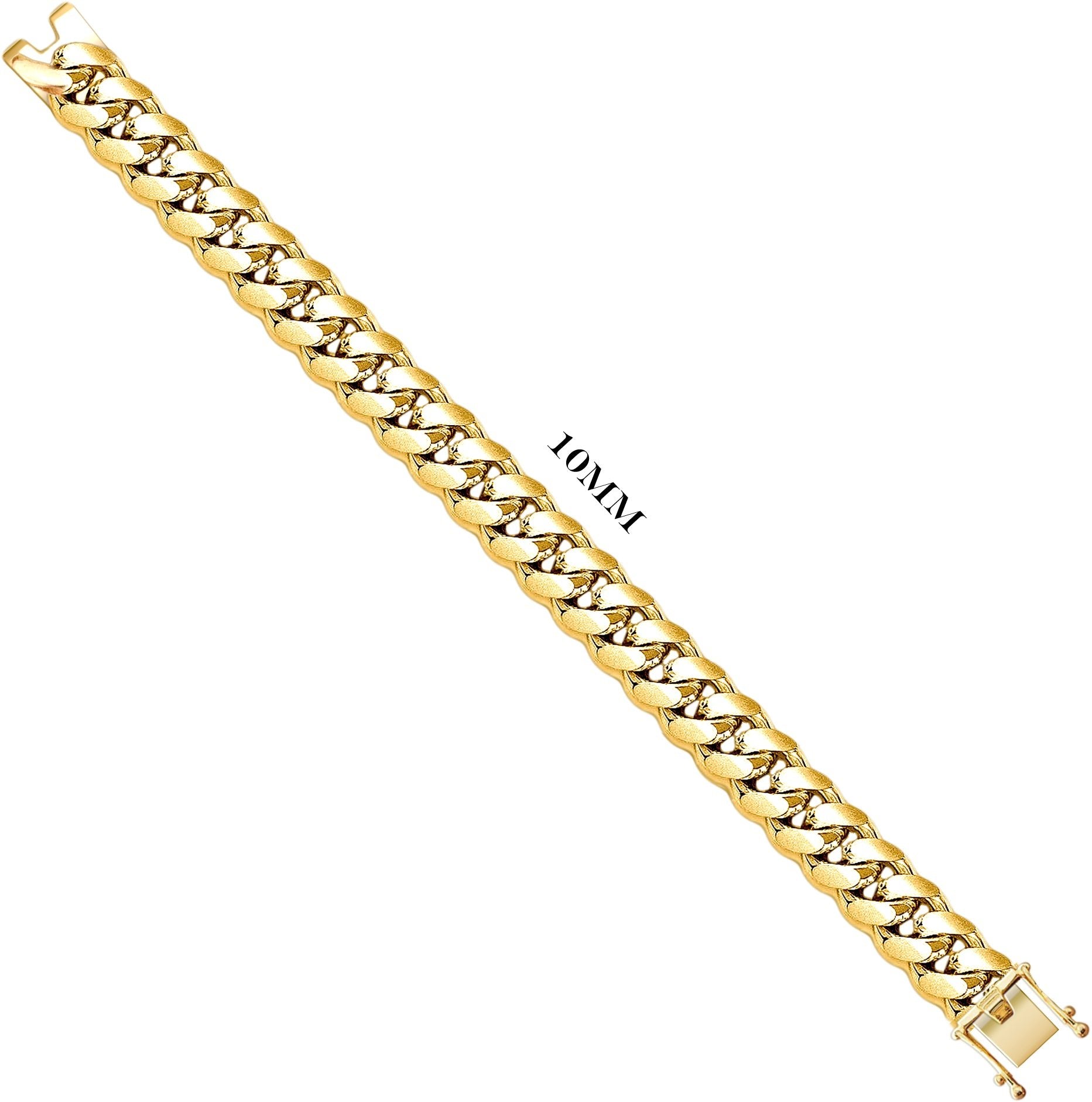 Curb Chain - Yellow Gold Miami Cuban Curb Necklace