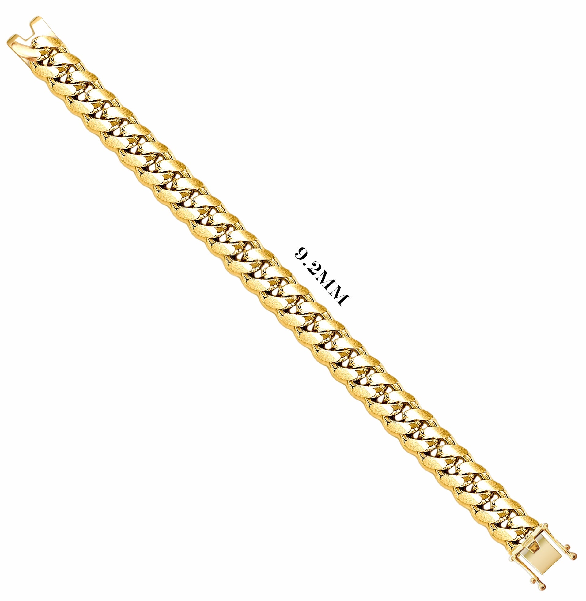 9k gold deals curb chain