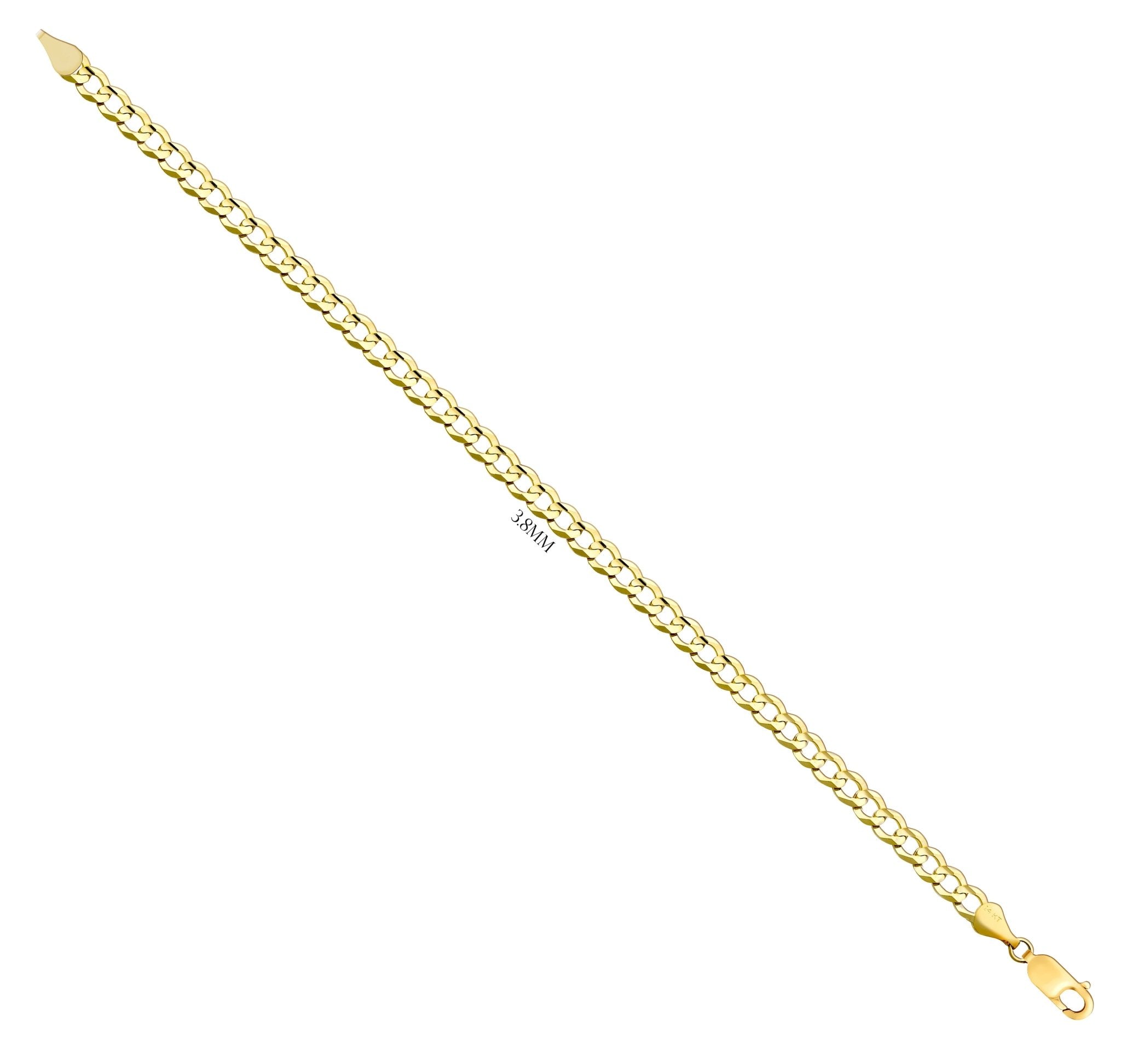 Curb Chain - Chain Necklace Of Gold With Prime Link