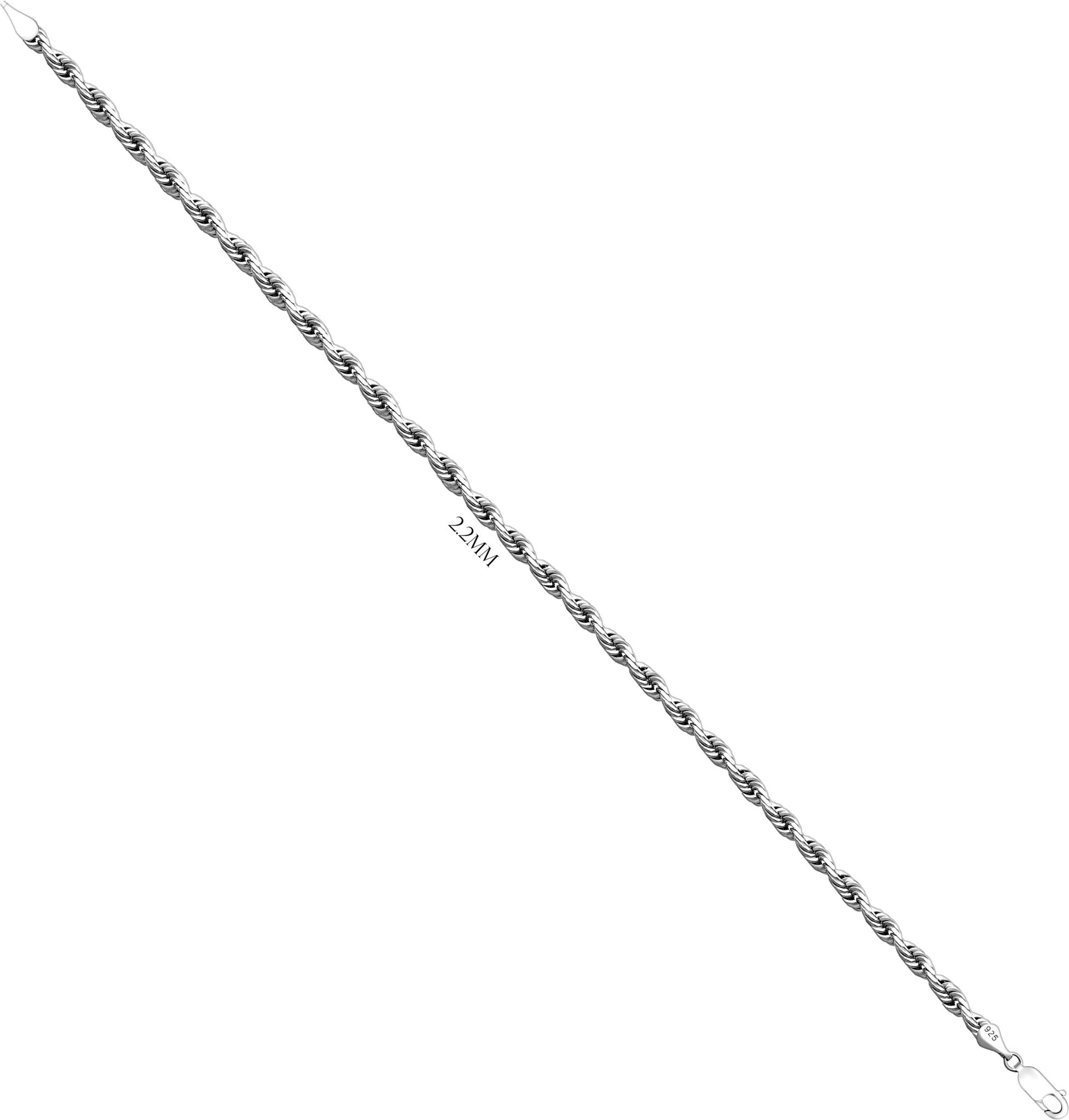Sterling Silver, Replacement Curb Chain, 1.0mm | Esslinger