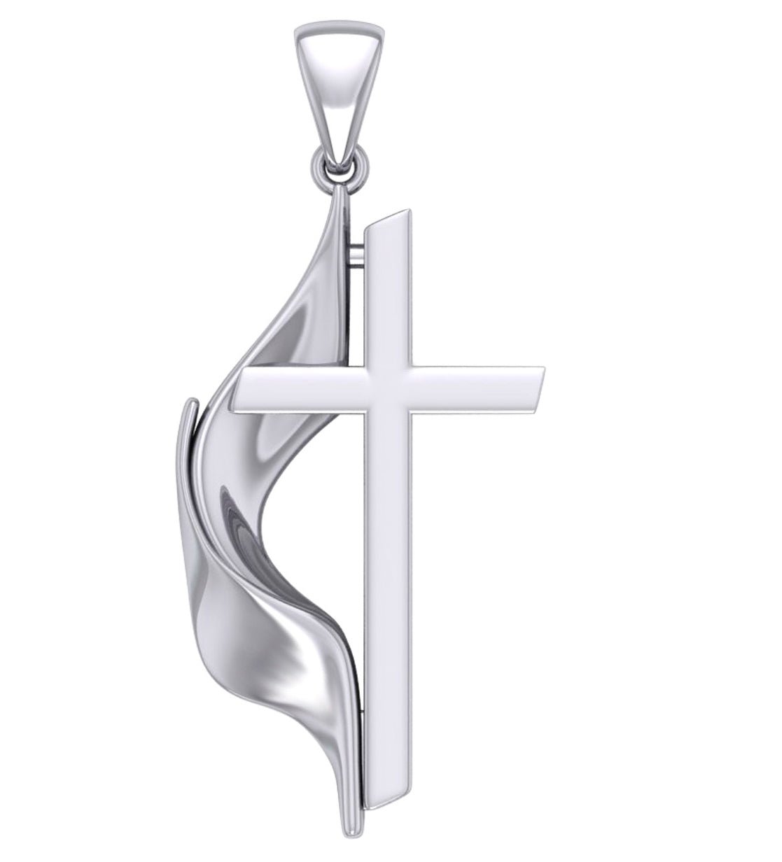 Methodist shop cross necklace