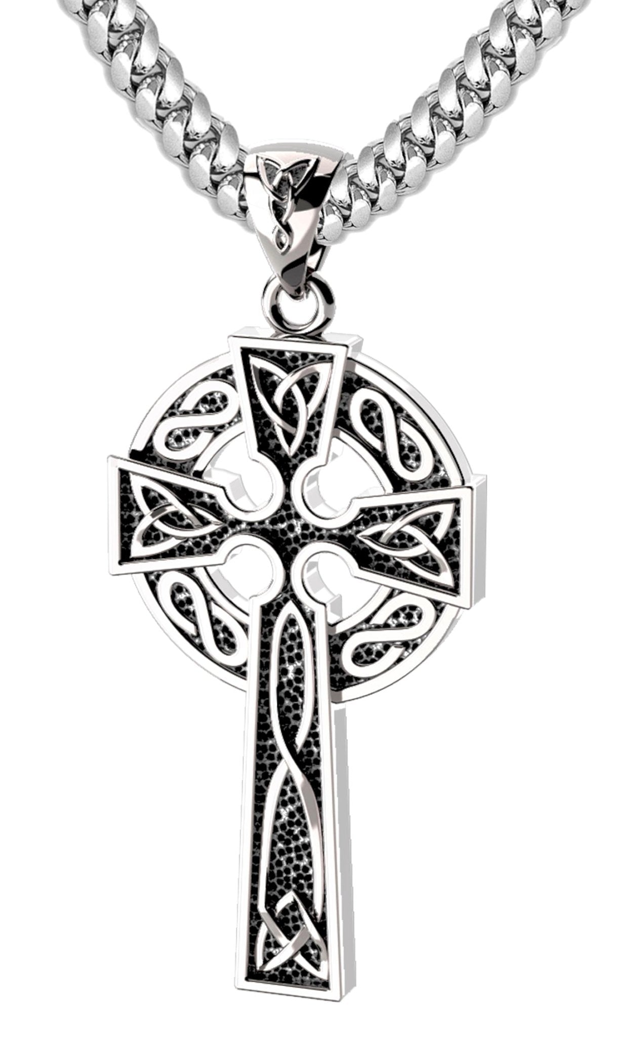 Irish necklace clearance mens