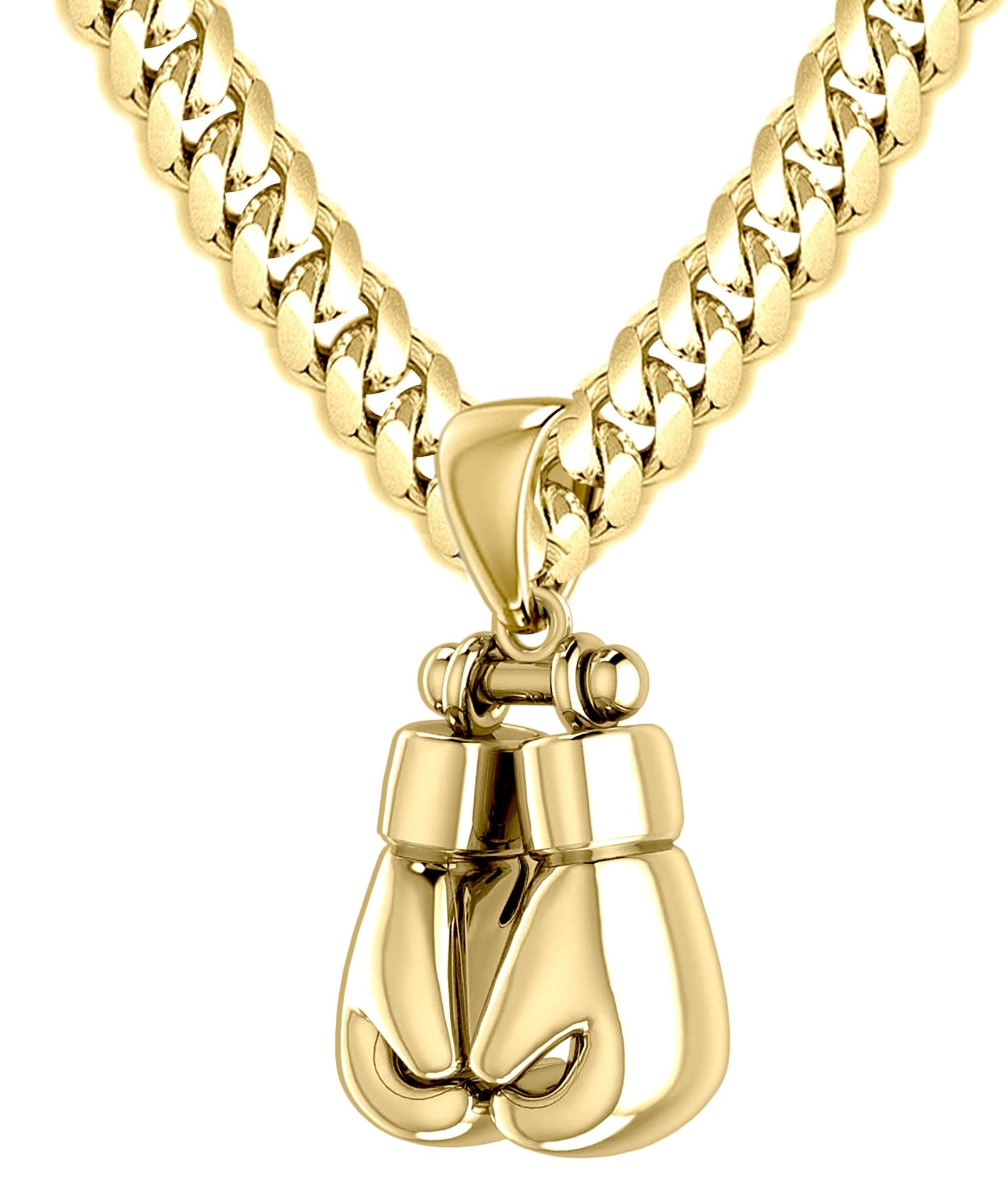 Buy Gold Boxing Gloves Pendant Online In India India